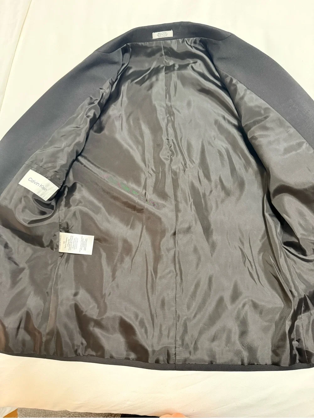 Classic Boy’s Calvin Klein Black Suit Jacket and Trousers